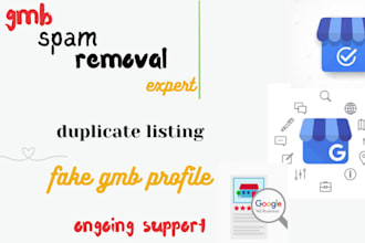 report to remove gmb spam listing first time gmb fake profile removal