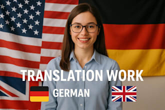 professionally translate and localize english to native german