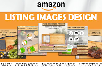 do amazon product listing images design, storefront pictures,main photos editing
