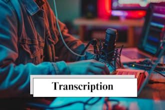 write transcription  audio or video to text SEO friendly