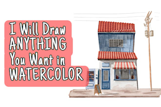 do anything with watercolor style