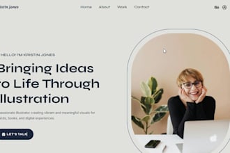 design a simple business website