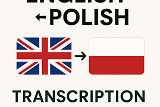 deliver accurate polish, english and russian video transcriptions
