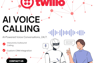 do inbound and outbound ai voice calling with twilio and custom integration