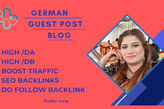 do high da german guest post  with authority backlinks
