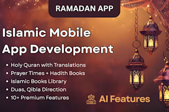 develop islamic apps websites like islam360 noble quran with islamic data