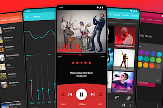 develop series streaming app, live streaming app, music streaming app