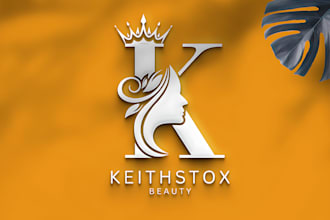 do fashion, beauty, cosmetic, spa, hair eyelashes salon logo design