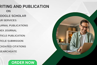 backdate, write and publish articles in google scholar reviewed indexed journals
