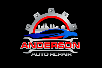 make a professional automotive, car wash, car detailing and auto repair logo