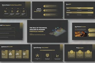 design powerpoint presentations and pitch deck