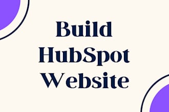 design build customize your hubspot cms website landing page
