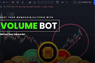 develop pumpfun, mev, sandwich, sniper, volume, eth and solana, bot