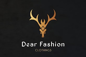 design luxury fashion, streetwear and clothing brand logo