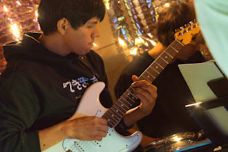 record professional electric and acoustic guitar