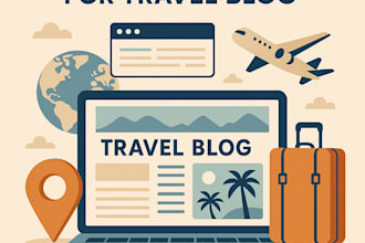 create or redesign your travel blog