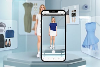 build vr virtual try on app ar augmented reality app unity3d virtual try on app