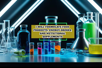 formulate food products, energy drinks, and nutritional supplements