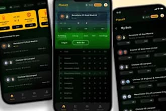 develop custom bet website, sport bet website, crypto bet website