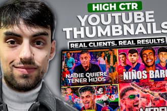 create high CTR thumbnails for educational youtube channels