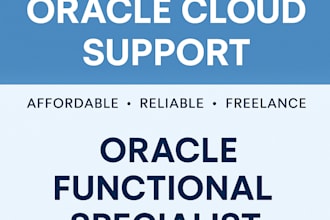 support your oracle cloud hcm or erp project