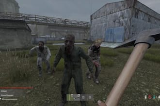 create dayz server setup, custom buildings, map, trailers, and arma reforger mod