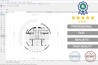 deliver professional architectural designs using archicad