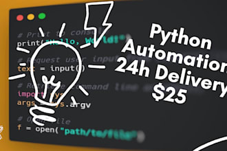 python script for any task