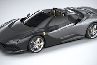 do 3d car model and realistic model,3d printing, sport car, bike, military vehin