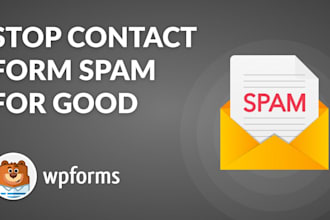 stop wordpress spam registration, spam email, and add protection to your forms