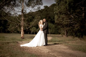 create cinematic photos for your micro wedding