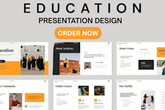 create interactive ppt educational presentation design for trainers and students