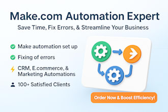 set up make com scenario formerly integromat  automation and fix make com error