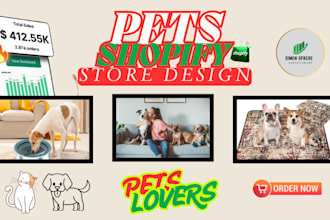 build and optimize your high converting shopify pet dropshipping store SEO