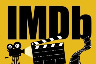 create and publish your imdb page for film, actor, or crew