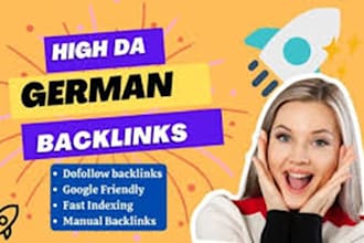 do link building with high da site authority german dofollow SEO backlinks