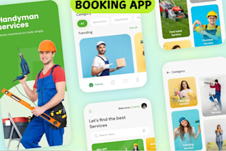provide multi service app, handyman app, gojek, home service