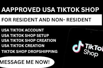 create usa tik tok shop set up tiktok shop manage tiktok shop usa tiktok account