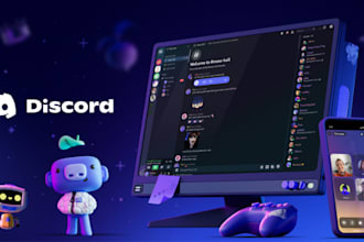 create auto responder I VR, custom discord data collection, monitor for business
