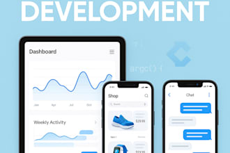develop flutter mobile apps with firebase, getx, clean UI, and API integration