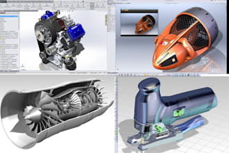 industrial 3d cad design fusion 360 product design rendering solidworks 3d model