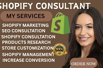 be your shopify SEO consultant to help you boost your shopify stores performance