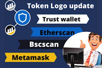 do token updates, bscscan and etherscan logo updates, and token listing