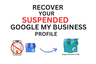 do gmb ranking verification and reinstate suspended google my business profile