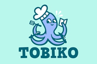 create a logo for a restaurant, coffee, bakery, pastry, food
