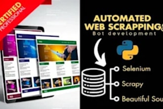 create shopping auto checkout bot, browser automation custom web scraping reboot