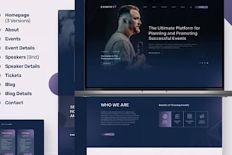 build event listing ticket party rental booking wordpress website event booking