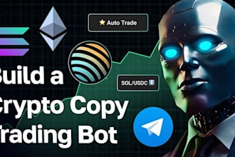 solana crypto bot, solana arbitrage bot, solana volume bot, copy trade bot