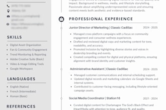 craft an ats friendly professional resume and cover letter