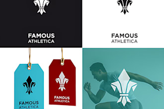 do modern luxury fashion and clothing brand logo design